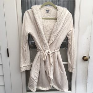 Aerie Fleece-Lined Bathrobe